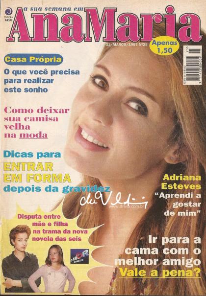 Revista Corpo (1997) - Adriana Esteves 