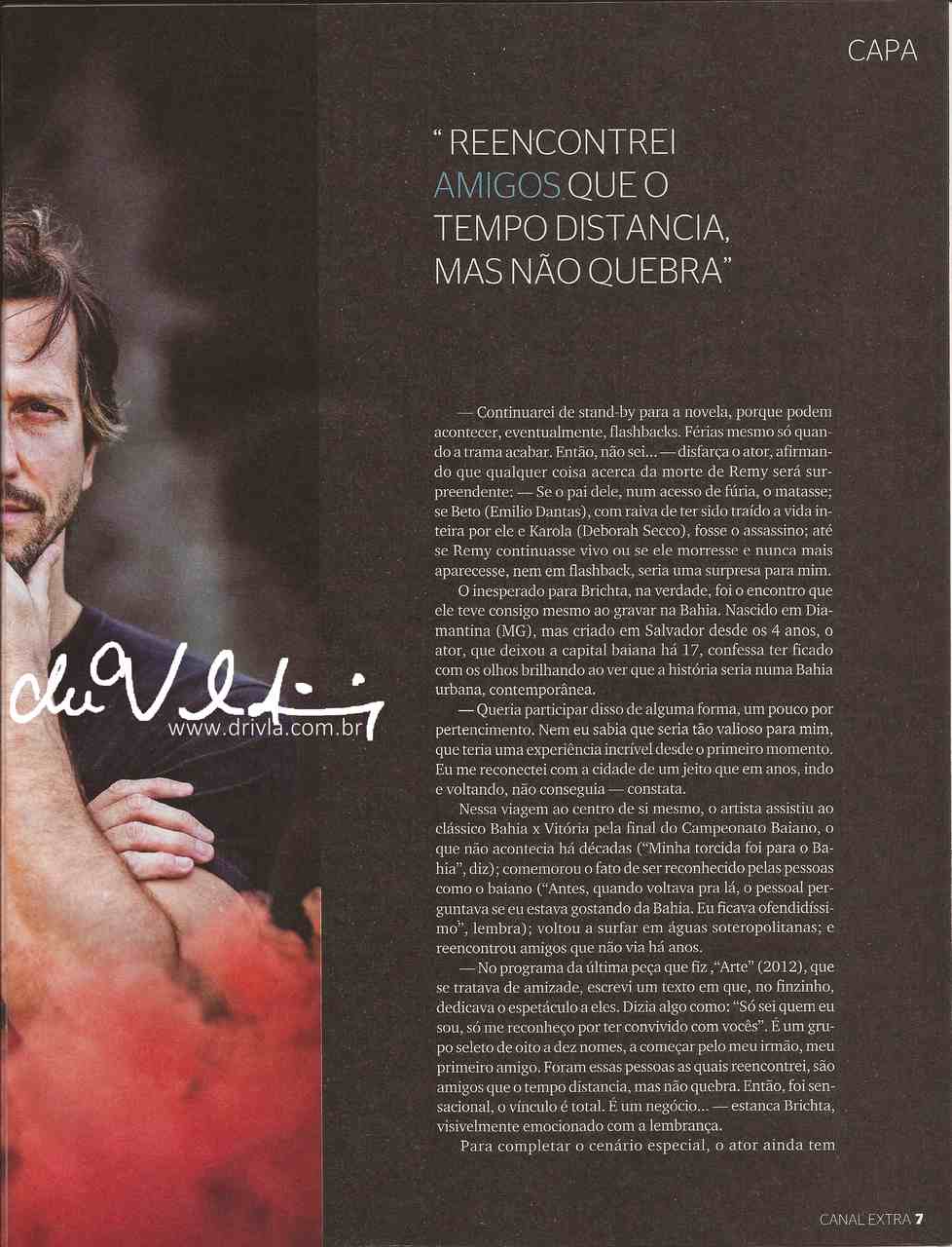 Revista Corpo (1997) - Adriana Esteves 