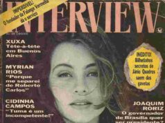 Revista Interview (1992) – Adriana Esteves