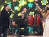 Vladimir Brichta e a filha Agnes Brichta cantam juntos no ‘Altas Horas’